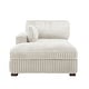 preview thumbnail 52 of 174, 41" W Plush Corduroy Chaise Lounge with Pillows