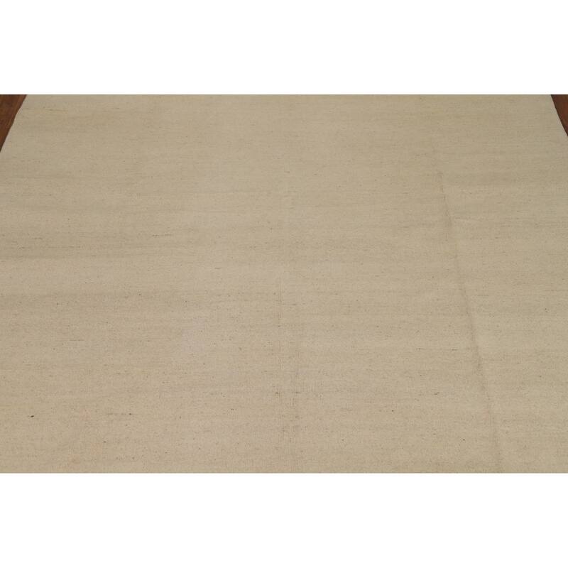 Contemporary Gabbeh Area Rug Hand-Knotted Wool Carpet - 7'11"x 9'8"