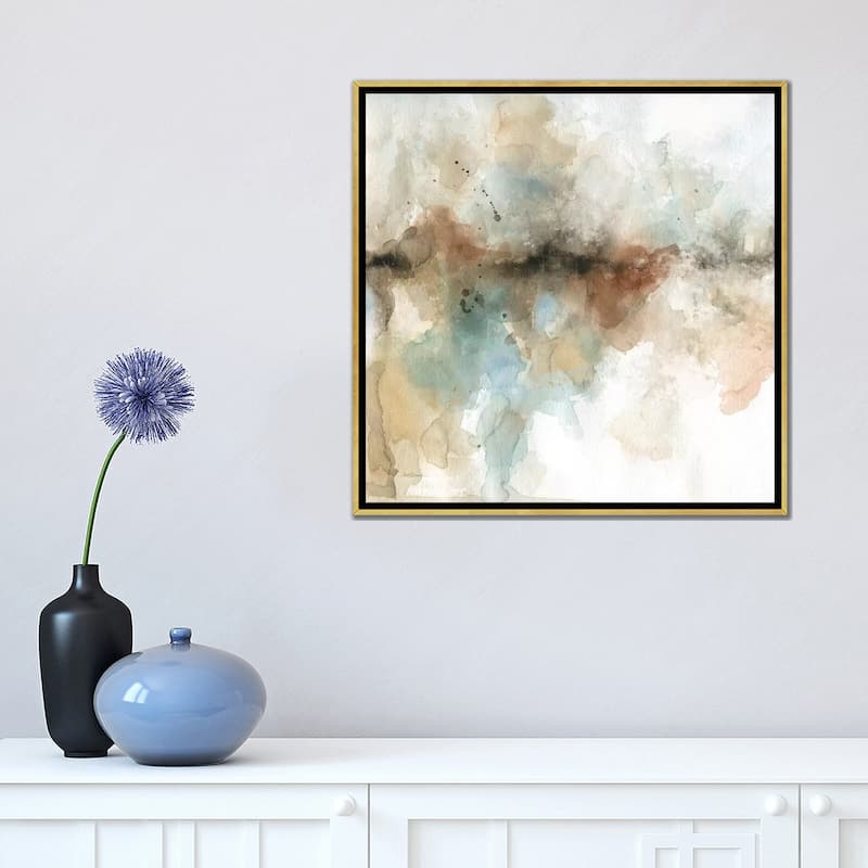 iCanvas "Island Mist I" by Carol Robinson Framed Canvas Print