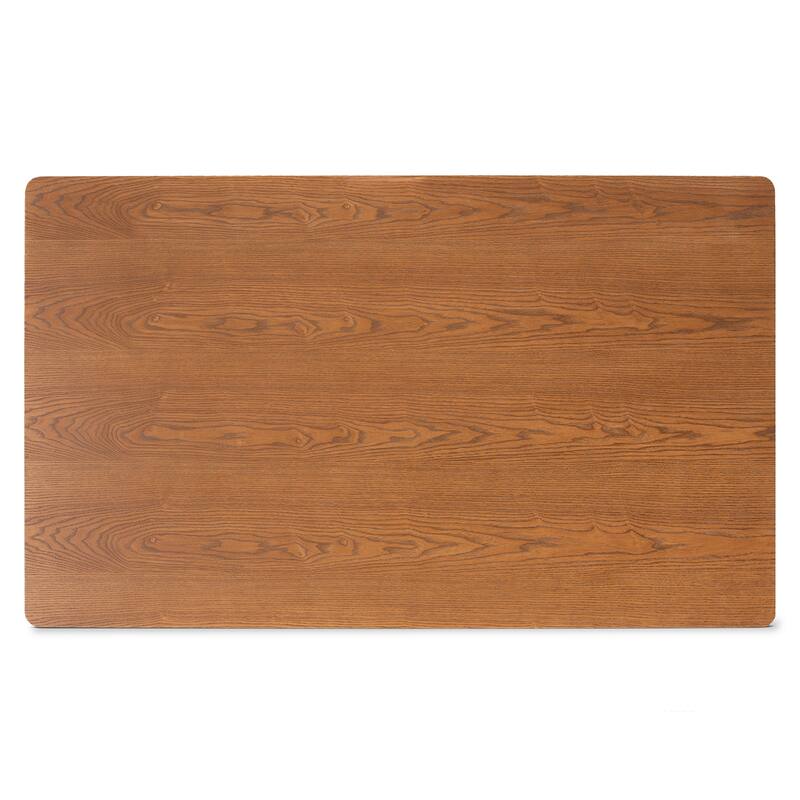 Daymond Mid-Century Upholstered and Walnut 4-PC Dining Nook Set