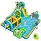 preview thumbnail 8 of 7, Outdoor Blow Up Waterslides w/Basketball Rim & Splash Pool for Party with 680W Blower