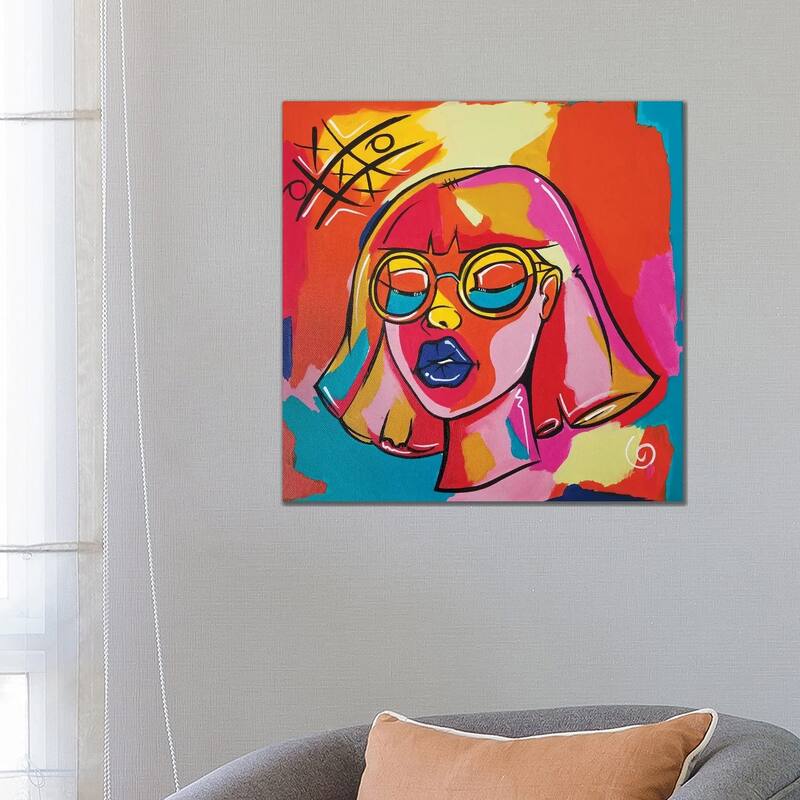iCanvas "Summer" by Pinklomein Canvas Print - 26x26x1.5