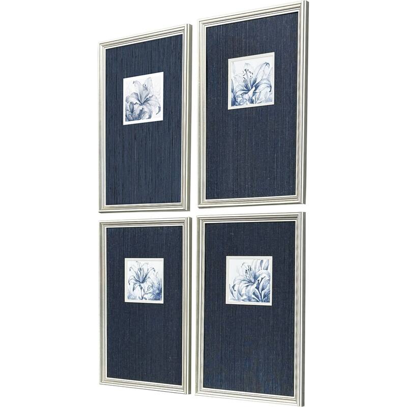 Paragon Lilies Framed Art - Set of 4