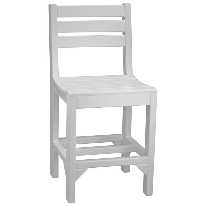 Set of 4 Poly Lumber Island Side Chairs