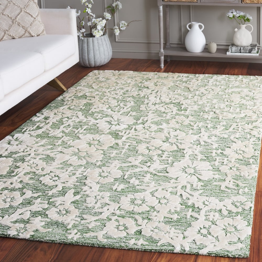 SAFAVIEH Handmade Glamour Zaruhi Modern & Contemporary Viscose Rug