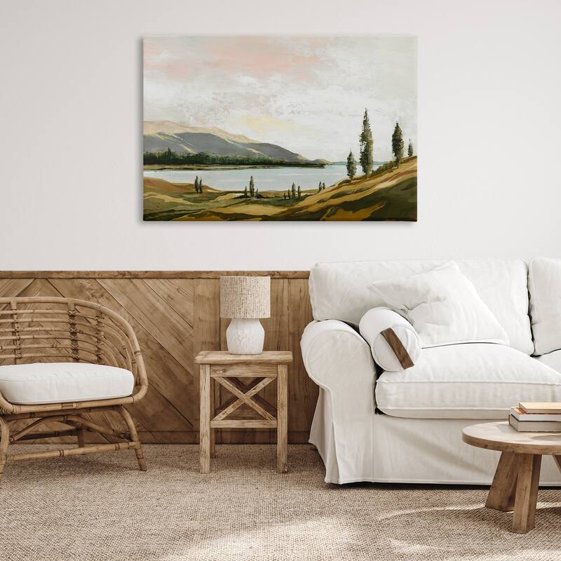 Stupell Calm Scenic Landscape Canvas Wall Art Design By Max Maxx