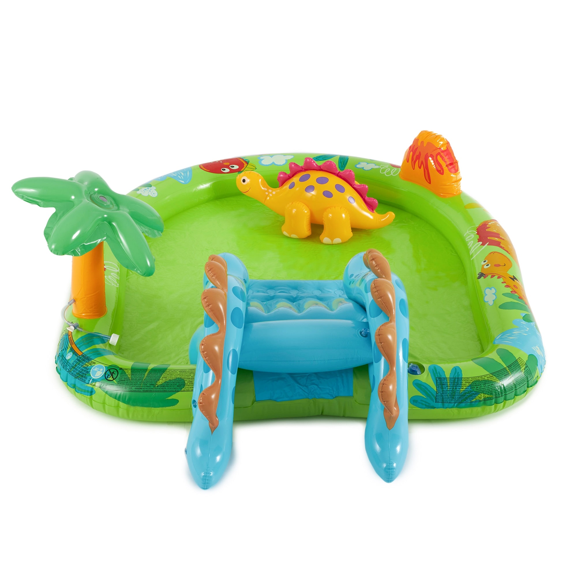 Intex 57166EP Little Dino Dinosaur Themed Inflatable Backyard Pool