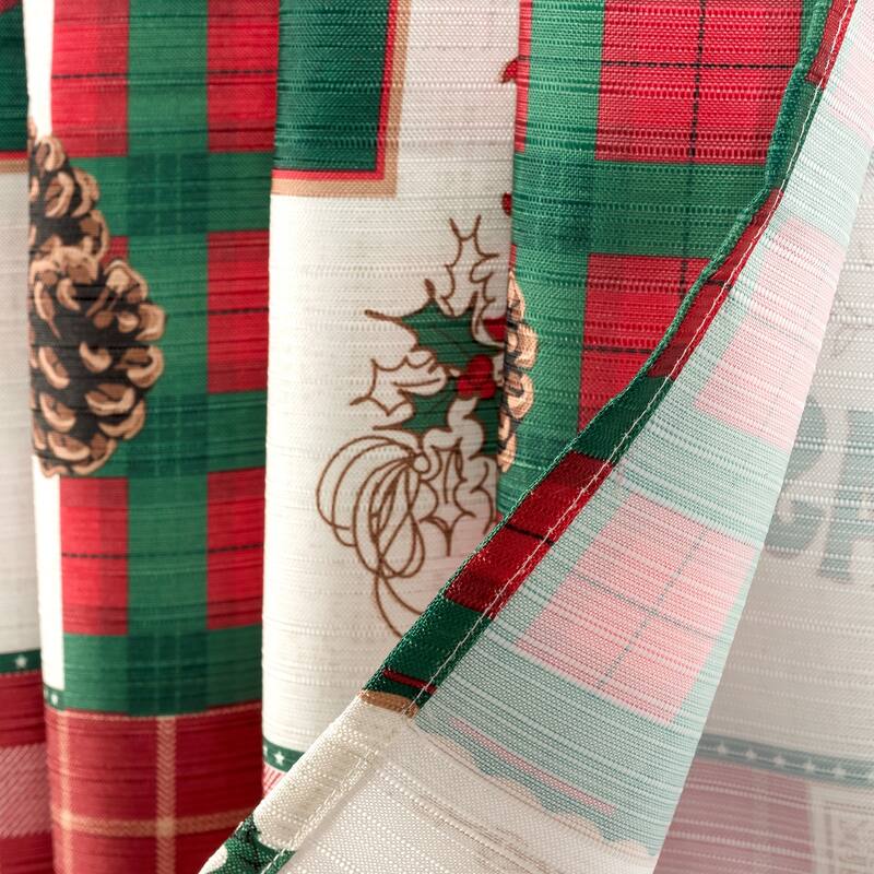 Christmas Holiday Flower Poinsettia Shower Curtain Collection