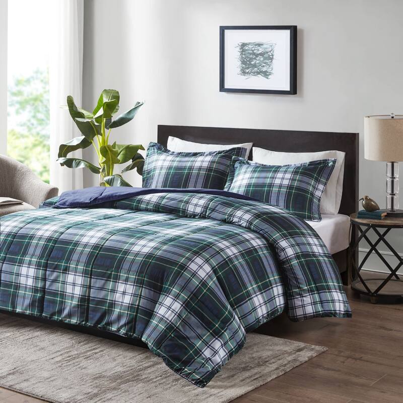 King Cal King 3M Scotchgard Down Alternative All Season Comforter Set