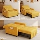 preview thumbnail 6 of 64, 3-in-1 Adjustable Sleeper Sofa Bed, Pull Out Chair Sofa, Convertible Folding Bed for Living Room