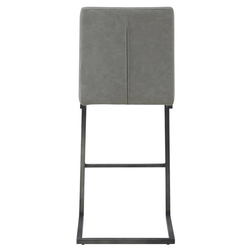 NPD Furniture Ronan Faux Leather Counter Stool,Set of 2