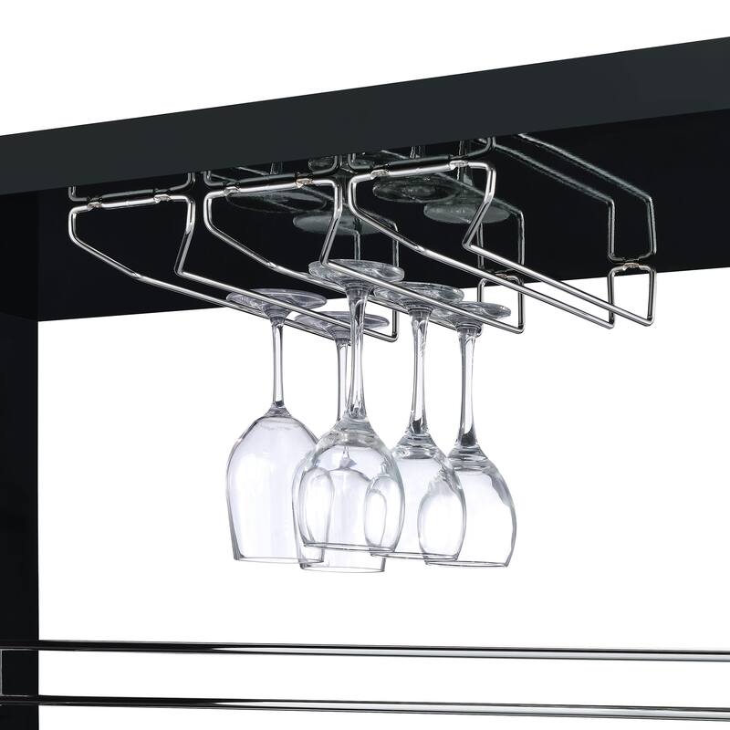 Prescott Contemporary Rectangular Home Bar Table
