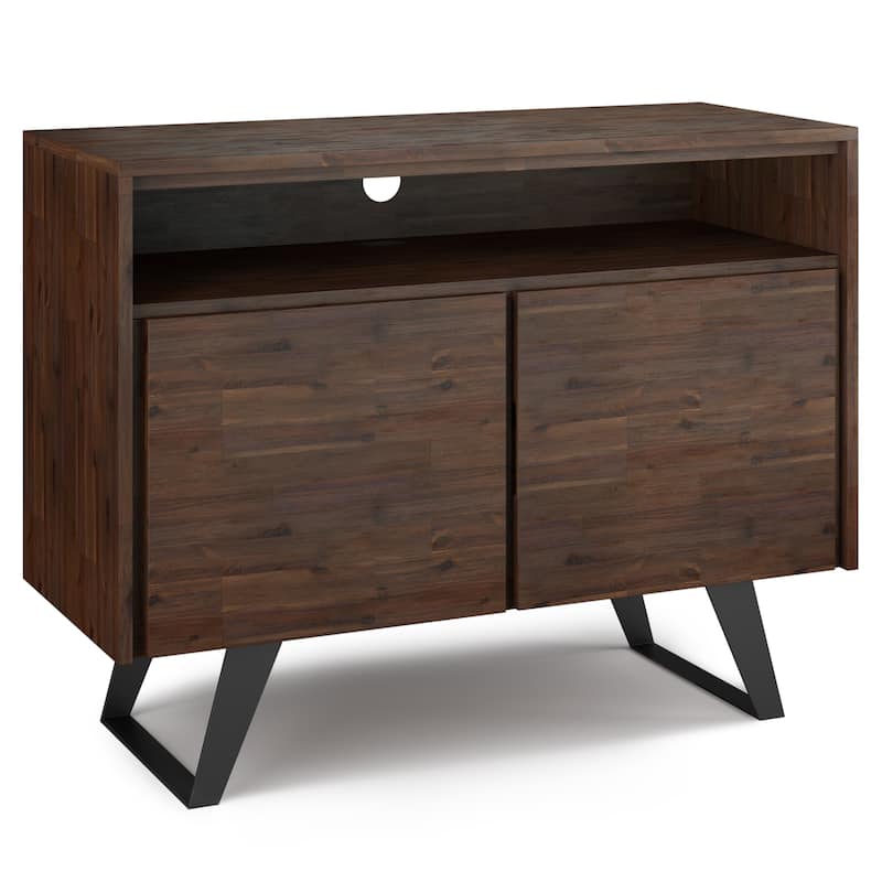 WYNDENHALL Mitchell WOOD Modern Industrial TV Media Stand For TVs