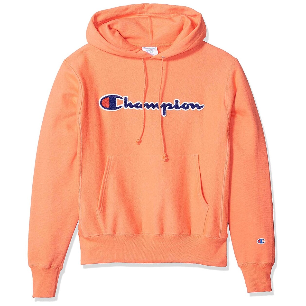 Champion life men's reverse weave script logo pullover hoodi new arrivals