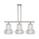 Option Polished Nickel / Clear Spiral Fluted