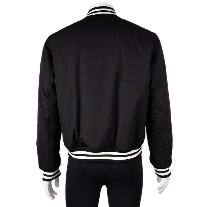Gucci Men's Reversible Nylon Twill Zip Jacket