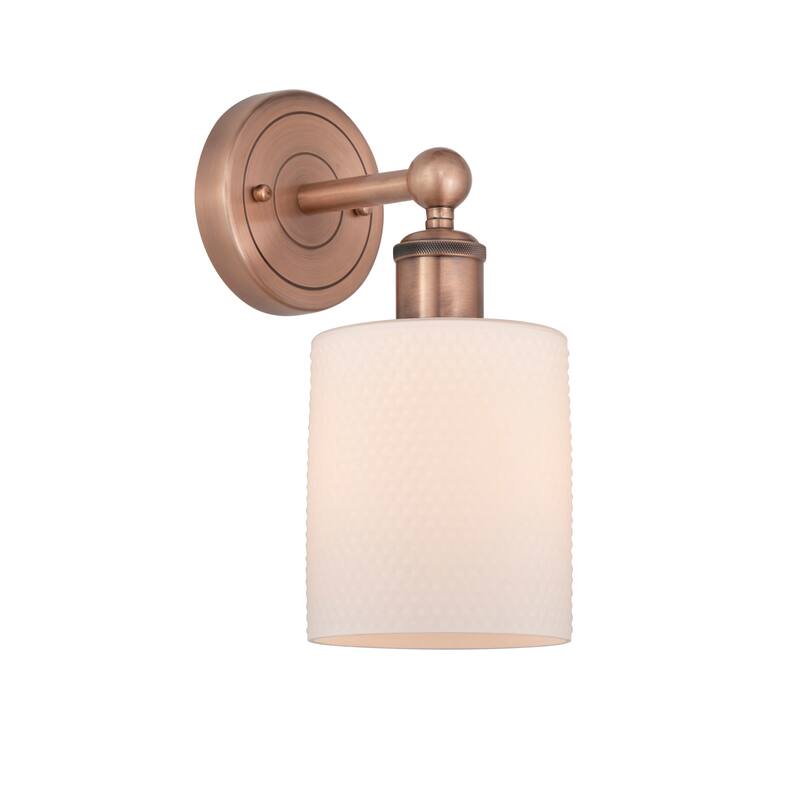 Innovations Lighting 616-1W-12-5 Cobbleskill Sconce Cobbleskill 12"