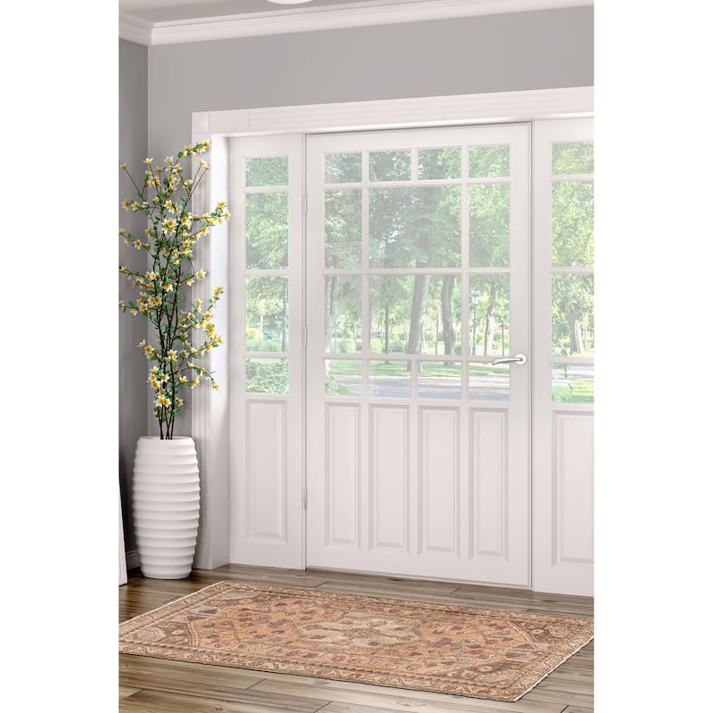 ECARPETGALLERY Hand-knotted Antalya Vintage Copper Wool Rug - 2'5 x 3'11