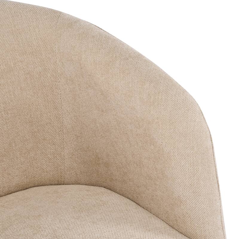 Christopher Knight Home - Melville 7-Piece Upholstered Swivel Dining Set with 84" Rectangular Pillar Base Dining Table