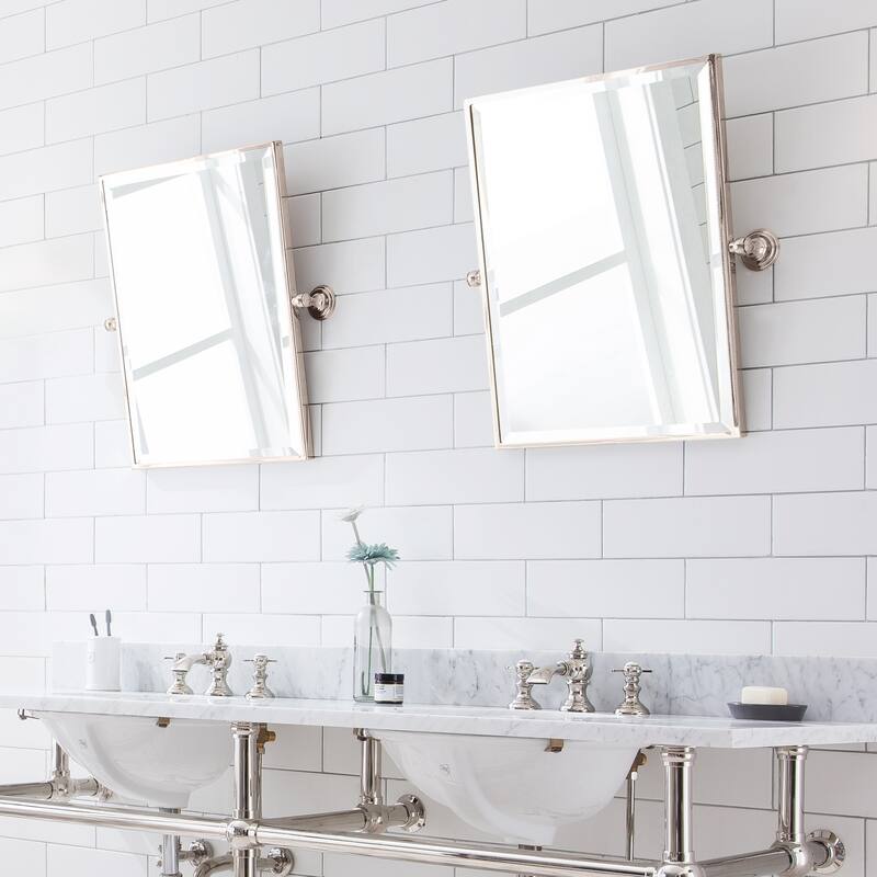 Metal Retangular Mirror 18" X 24"
