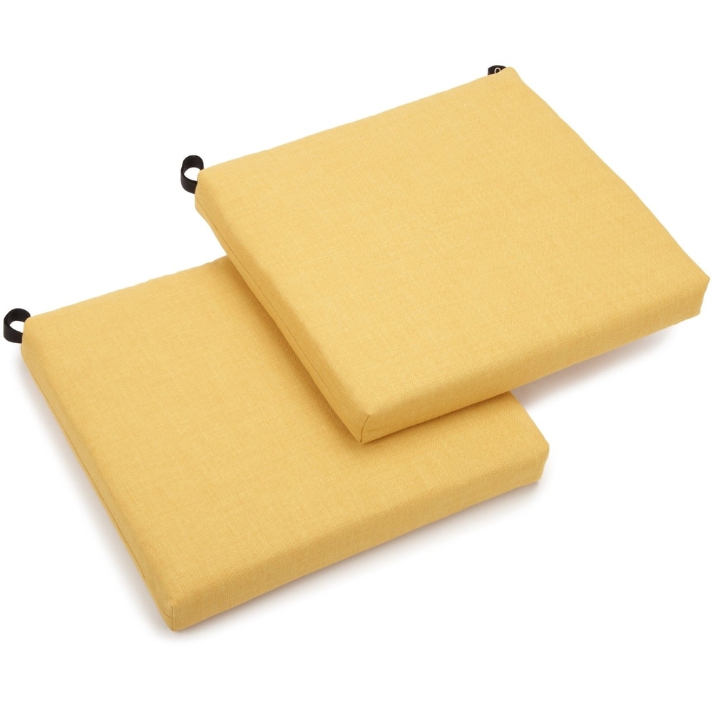 20-inch by 19-inch Outdoor Chair Cushions (Set of 2) - 20 x 19