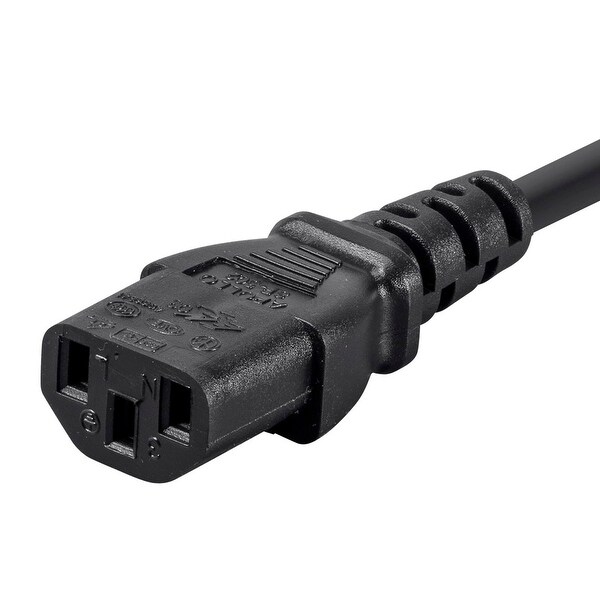 NEMA 5-15P to NEMA 5-15R 13A Monoprice 10ft 16AWG Power Extension Cord Cable