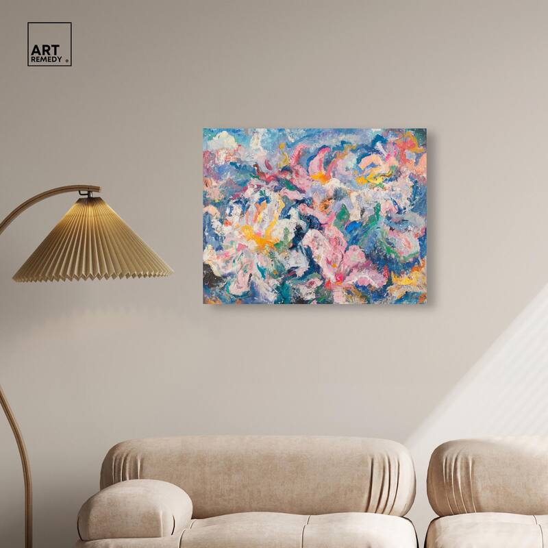Pastel Riot II Canvas by Art Remedy, Gallery Wrapped