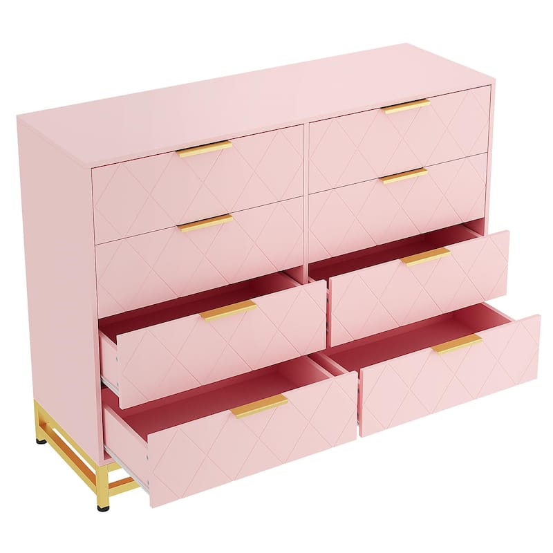 8 Drawer Dresser for Bedroom with Deep Drawers - On Sale - Bed Bath ...