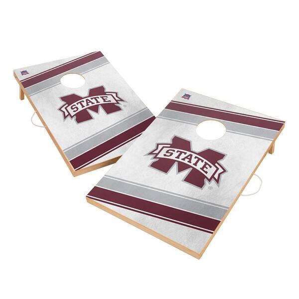 slide 2 of 5, Mississippi State University Bulldogs Regulation 2x4 Cornhole Set