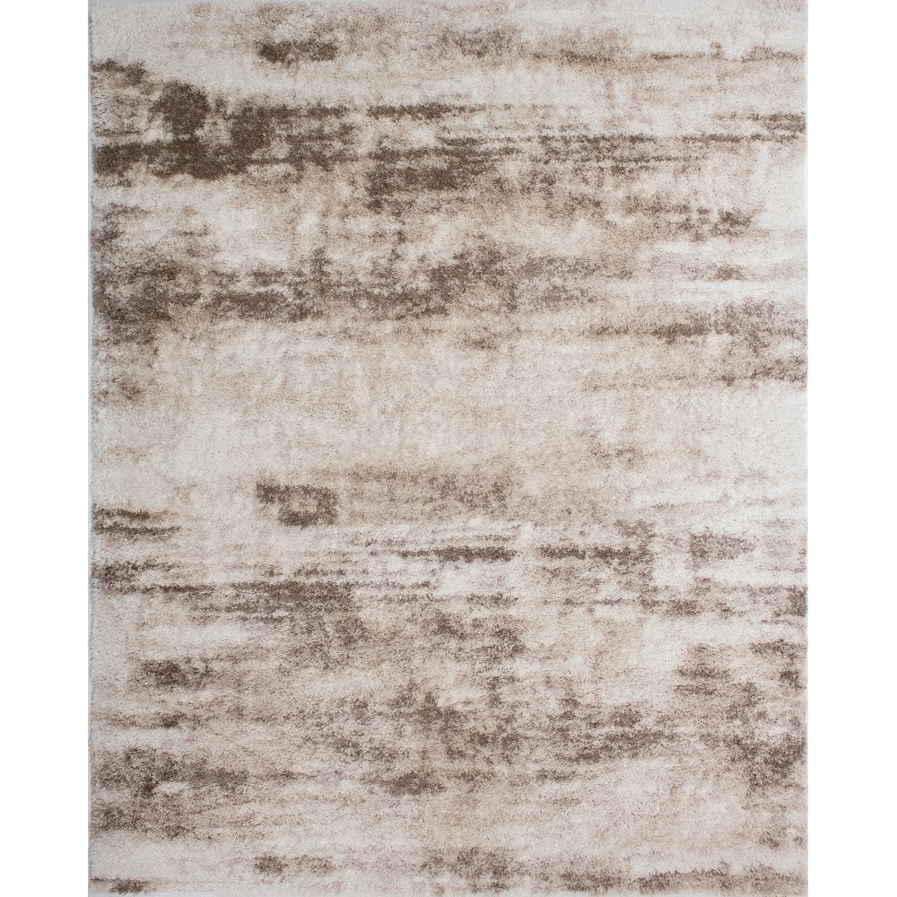 Noori Rug Lux Madison Abstract 2-Inch Shag Area Rug