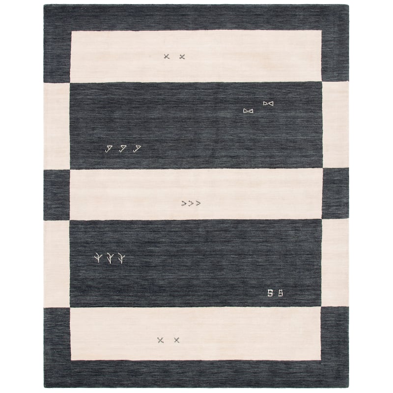 SAFAVIEH Handmade Himalaya Petaluma & Contemporary Geometric Cream Wool - 10' x 14' - Cream