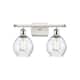 Option White and Polished Chrome / Clear
