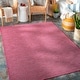 preview thumbnail 48 of 117, Artistic Weavers Rowena Indoor / Outdoor Heathered Area Rug 7'8" x 10' - Deep Pink