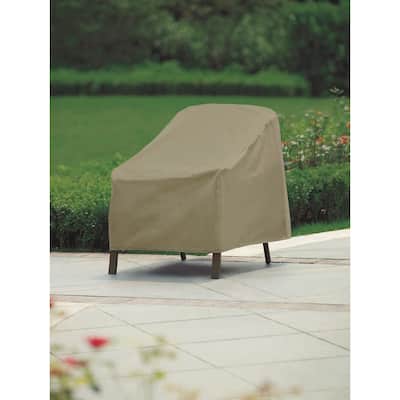 Modern Leisure® Basics Patio Chair Cover, 33"L x 34"W x 31"H, Khaki