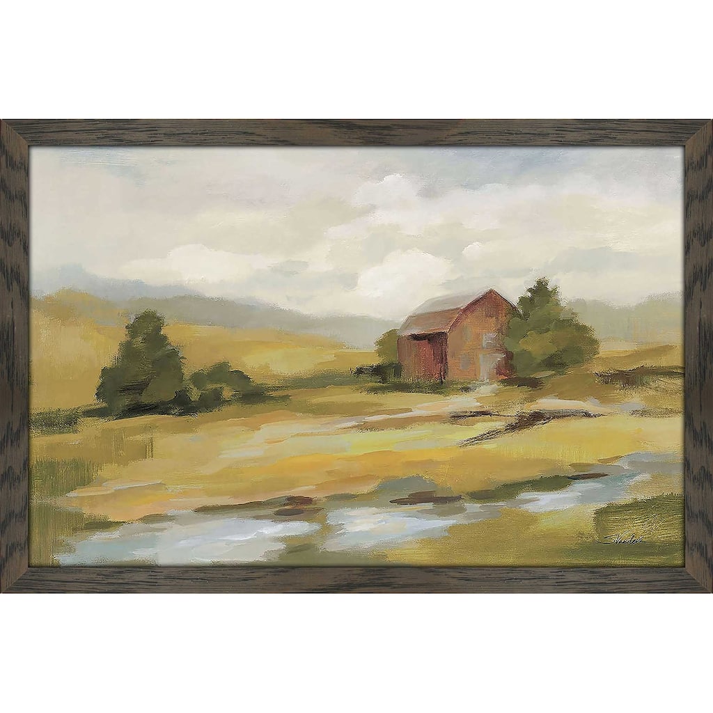 "Springtime Farm Neutral" by Silvia Vassileva Print on Acrylic.