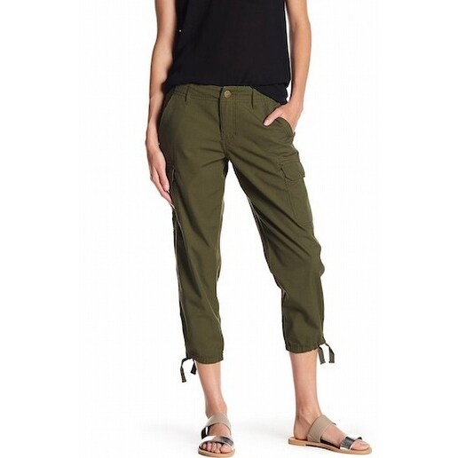 women's olive green jeans