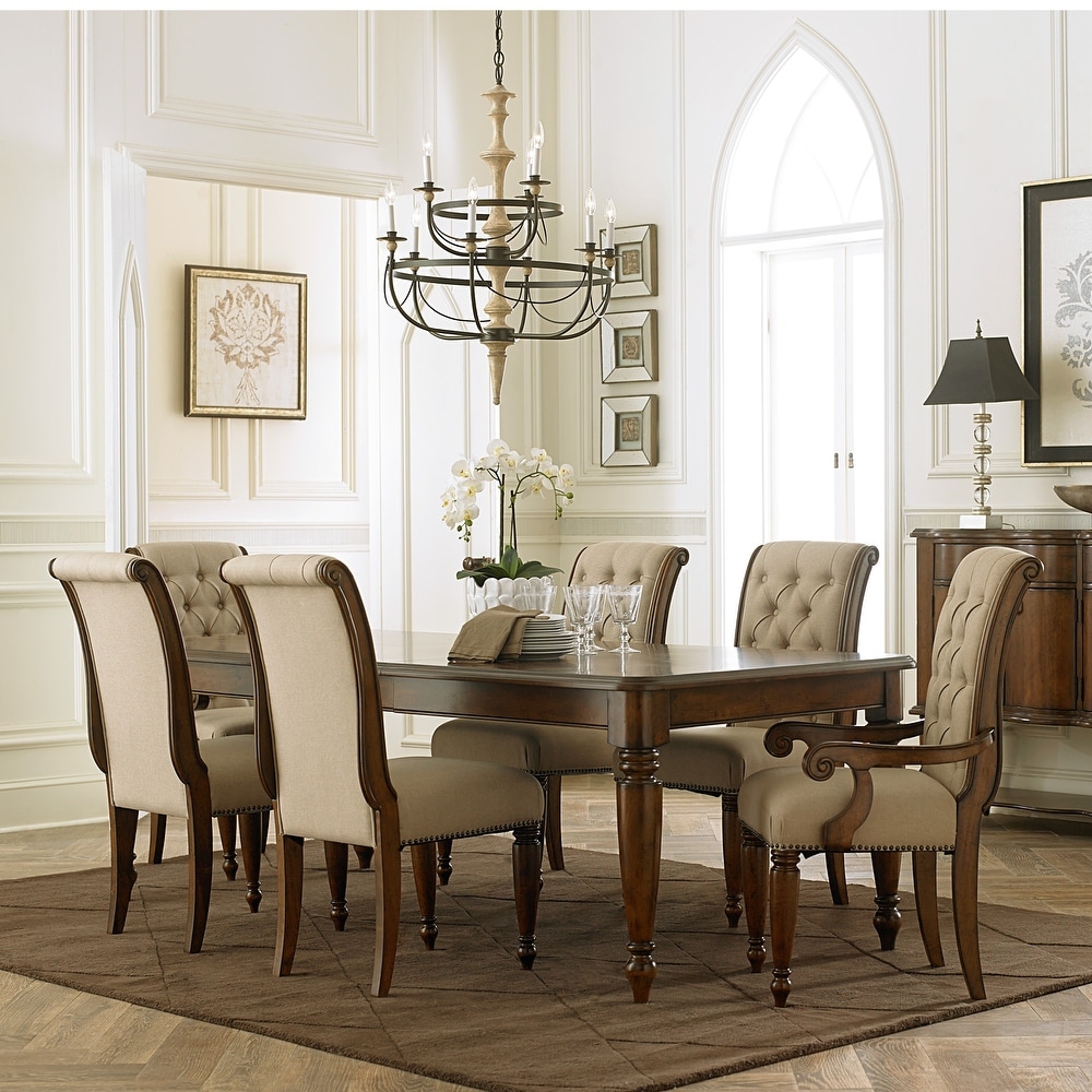 Gracewood Hollow Chimsoro 7 Piece Rectangular Dining Table Set