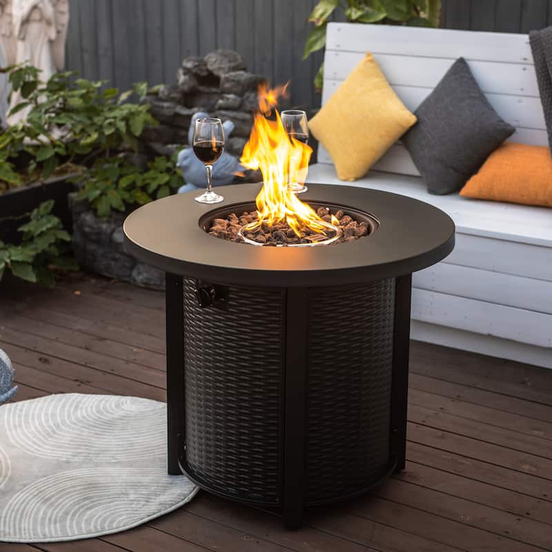 30inch Propane Round Fire Table 40000BTU