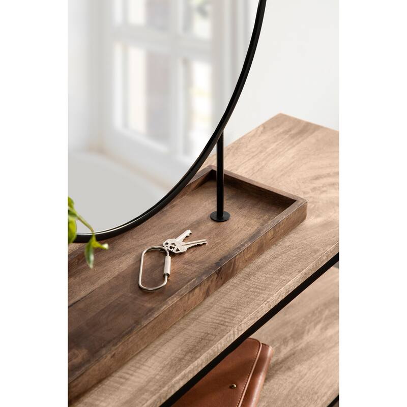 Kate and Laurel Maxfield Round Tabletop Mirror