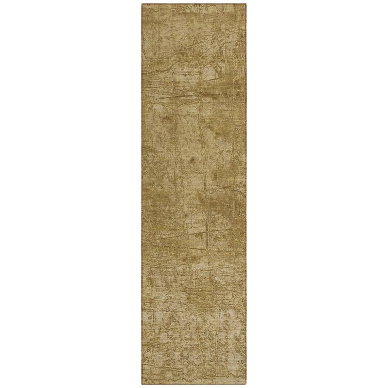 Haro Modern Art-Inspired Weather Resistant Blended Style Runner Outdoor Rug - 8' Runner