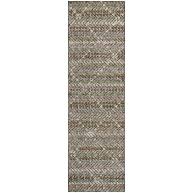 Premium Washable Super Soft Trellis Ombre Mayfield Rug