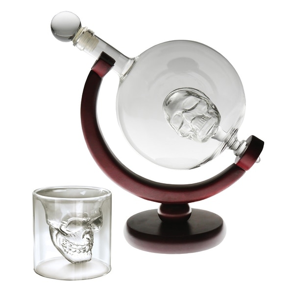 Shop What On Earth Aerating Human Skull Decanter And