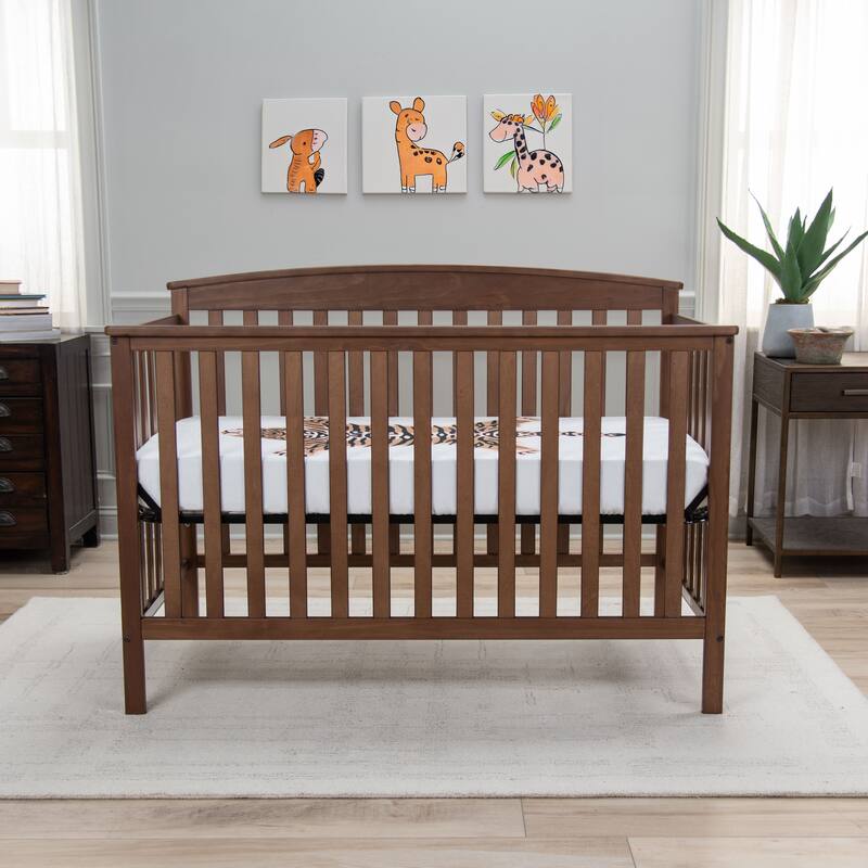 Rizzy Home Tiger Print Cotton Fitted Cribsheet - 28" X 52"