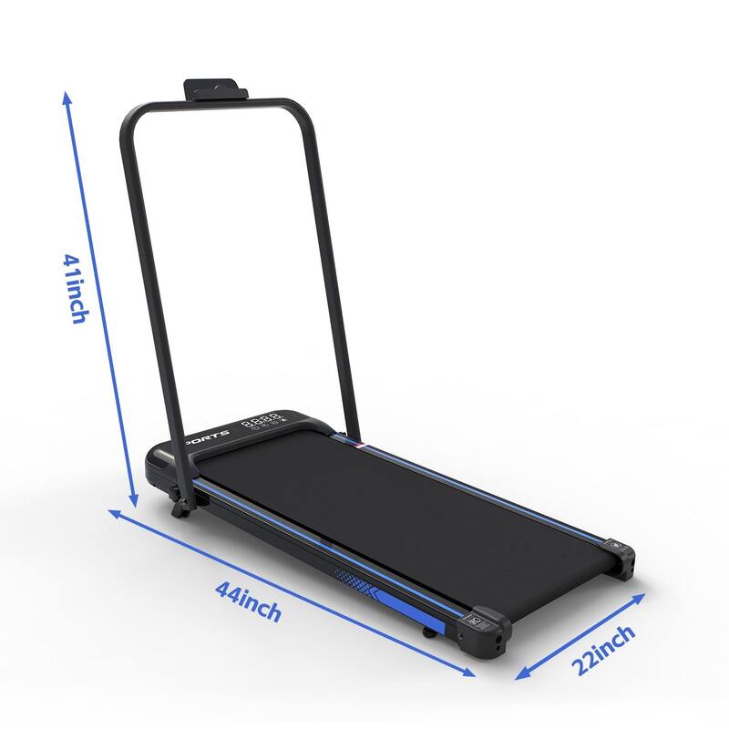 3 in 1 Under Desk Treadmill with Incline, Walking Pad with Handle Bar with Remote Control & LED Display, Foldable Treadmills