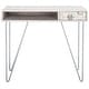 preview thumbnail 15 of 35, SAFAVIEH Raveena 1-Drawer 1-Shelf Hairpin Leg Desk
