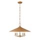 preview thumbnail 3 of 6, Z-Lite 1953-22 Rialto 5 Light 22" Wide Pendant