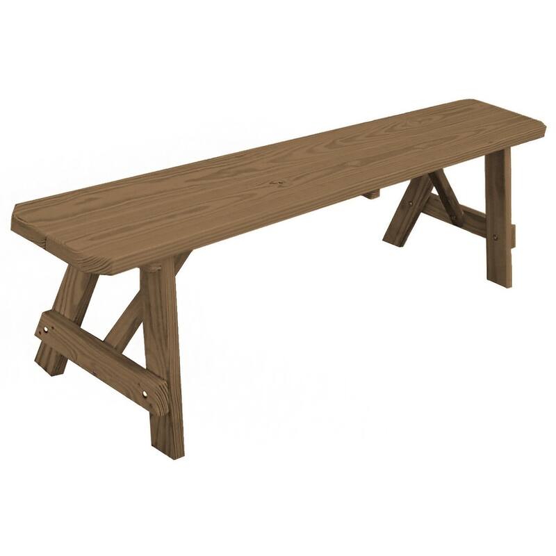 Pressure Treated Pine 6' Traditional Bench