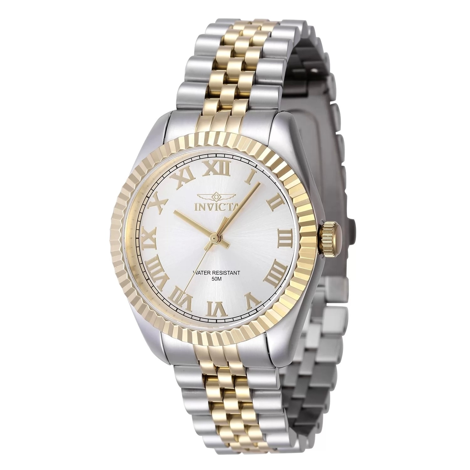 Invicta Women's 47414 Specialty Quartz 3 Hand Silver Dial Watch