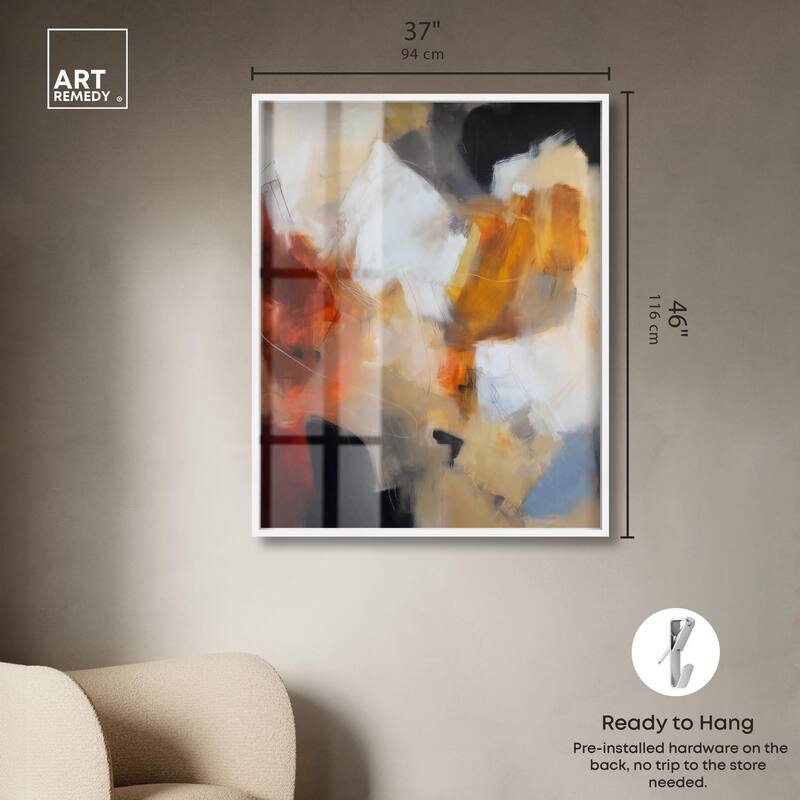 Earth and Fire I Shadowbox by Art Remedy