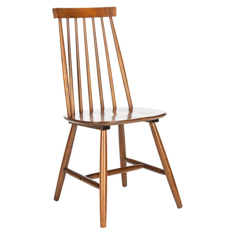 SAFAVIEH Francies Spindleback Windsor Dining Room Chair (Set of 2) - 20.5" W x 17.3" L x 36.4" H - 20"Wx17"Dx36"H